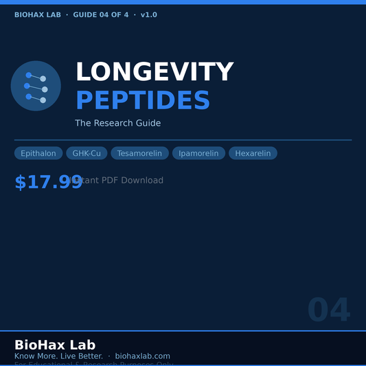 Longevity Peptides: The Research Guide