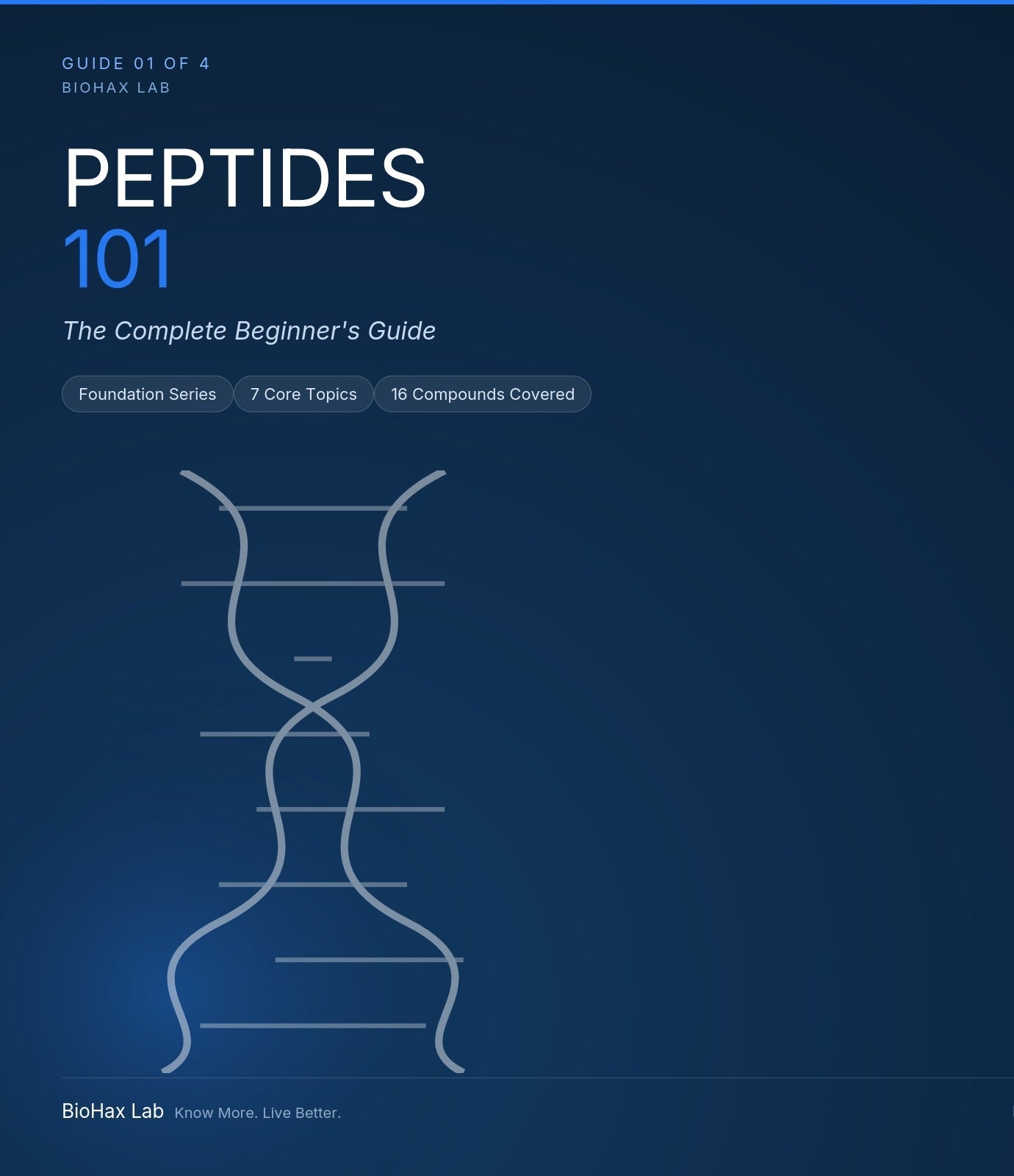 Peptide 101: The Beginner's Complete Guide